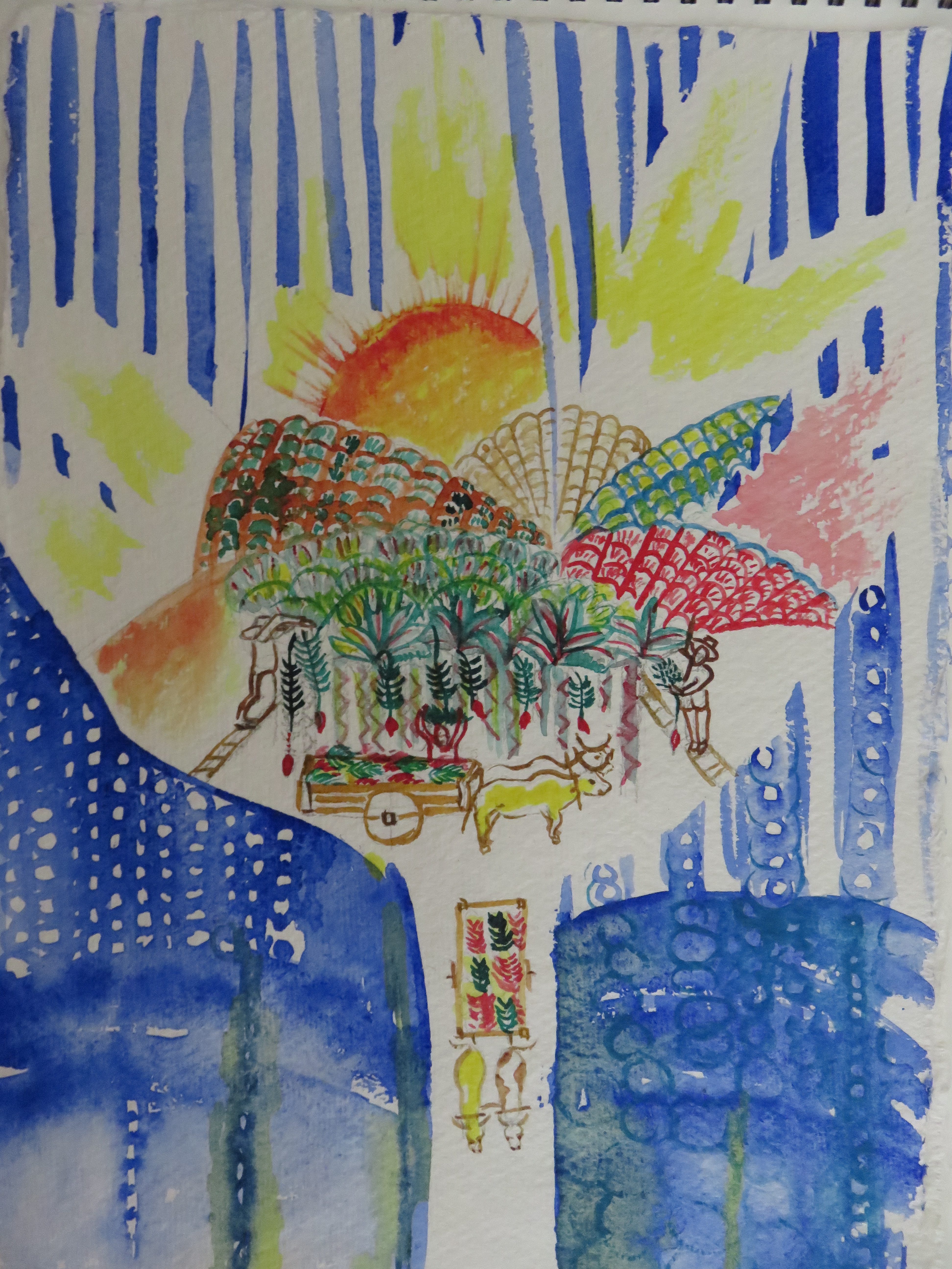 Essa obra é um estudo para a exposição individual B de Bananal - do 08/05 ao 12/06 no Museu Municipal de Socorro-SP